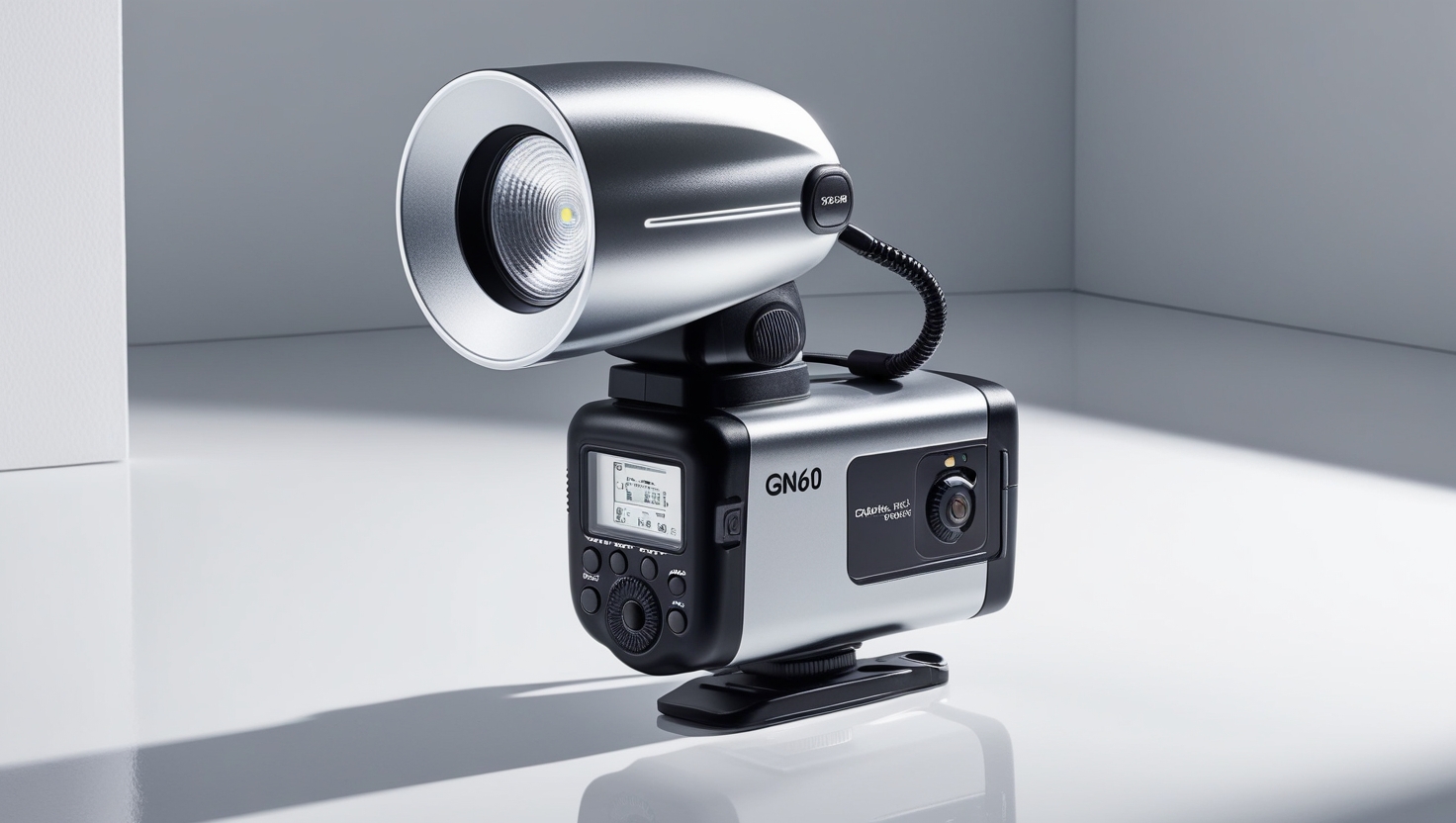 Radio-controlled external flash GN60 